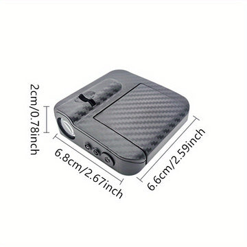 4 piezas/juego Mini luz de seguridad para puerta de coche LED, lámpara de seguridad anti-collisiones con patrones de alas creativos, accesorios para automóviles, decoraciones, sin batería.