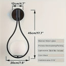 Aplique de Pared Estilo Medio Siglo con Acabado en Latón Antiguo - Diseño Elegante de Lágrima para Dormitorio, Baño, Sala de Estar o Pasillo - Base E27 (Bombilla No Incluida), Iluminación para Dormitorio | Iluminación Sofisticada | Construcción Metálica,