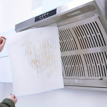 24 Piezas de Filtros para Campana Extractora Antiadherentes y Desodorantes - Revestimiento Protector Antigrasa, Malla Duradera para Ventilación Fresca e Higiene en la Cocina, Diseño Fácil de Limpiar