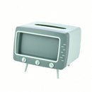1/2pcs Soporte para Caja de Pañuelos Retro TV Cubierta para Caja de Pañuelos Lindo y Práctico Soporte para Teléfono Celular Soporte para Tampones para Baño, Cocina, Dormitorio, Mesas y Escritorios, Mesitas de Noche, Regalo Creativo