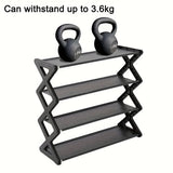 1 Juego de 4 Niveles de Estante de Zapatos Ahorrador de Espacio - Estante de Zapatos Duradero de PP, Fácil Montaje, con un Diseño Elegante y Sencillo, Adecuado para Vestíbulos y Dormitorios, Puede Albergar Zapatillas y Zapatos Casuales, Lavable a Mano