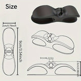 6 piezas de clips organizadores de TPU para utensilios de cocina, envolturas de cables y almacenamiento de electrodomésticos - Compatible con freidoras, licuadoras, cafeteras - Plástico duradero, no requiere baterías, organización de electrodomésticos |