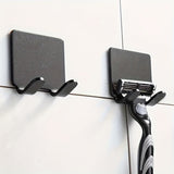 1/3/5 Piezas, Soportes De Plástico Para Maquinillas De Afeitar Para Baño, Estante De Almacenamiento Para Maquinillas De Afeitar, Ganchos Montados En La Pared, Adecuados Para Uso En Peluquerías Domésticas