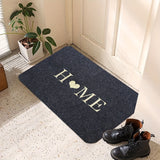 Alfombra de bienvenida Home Love: Felpudo de entrada de poliéster antideslizante para baño, cocina, comedor, sala de estar, dormitorio y jardín - Adecuado para puertas de 40 cm/15,7 pulgadas, 60 cm/23,62 pulgadas, 70 cm/27,56 pulgadas, 80 cm/31,49 pulgad