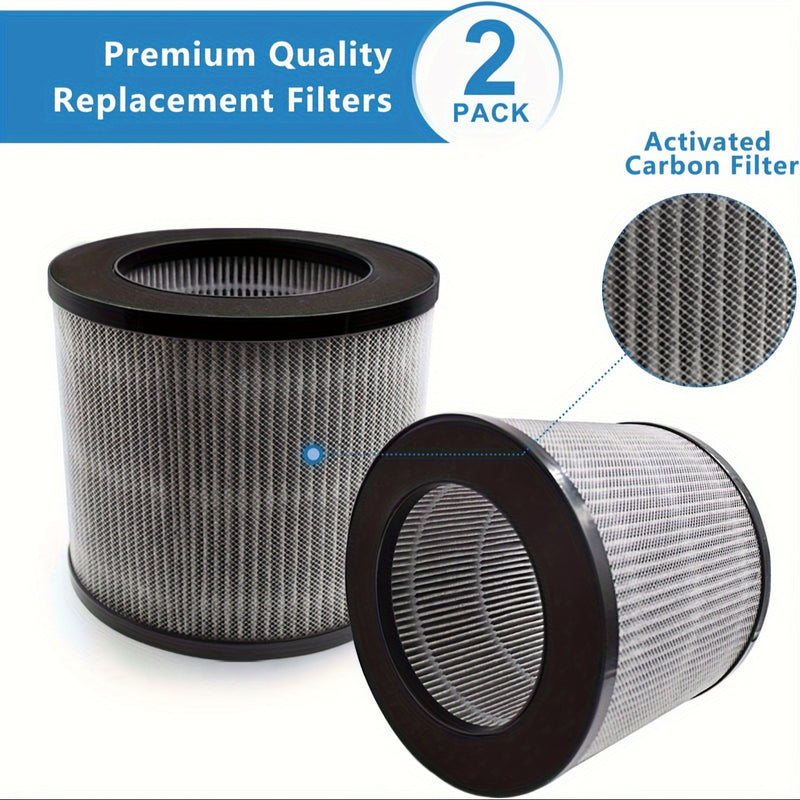 Juego de Filtros de Repuesto Compatible con Bissell MyAir 2801 - Filtros HEPA y de Carbón Activado 3 en 1, Ajuste Perfecto para los Modelos 2780a, 2780, 2780b, 2801, 2780P y 27809