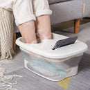 Bañera de Espuma Plegable 2025 con Tapa, Diseño Ahorrador de Espacio – Ideal para Uso en Casa y Viajes, Regalo Perfecto para Bodas, Graduaciones y Cumpleaños (1 Unidad)