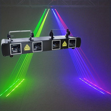 Luces de Fiesta Efectos de Haz de Luz DJ Discoteca Luces Controladas por Voz y Música Iluminación para Escenario de Clubes y Bares con Control DMX Celebraciones Familiares Cumpleaños Navidad Halloween Mejor para Navidad