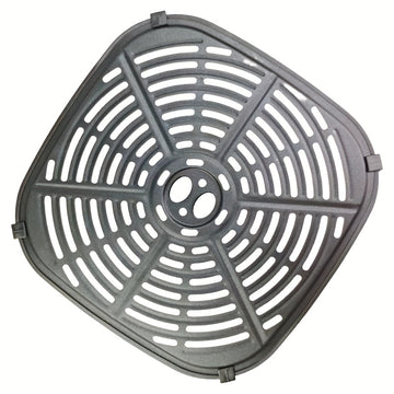 Cesta de repuesto para freidor de aire de 8,9x8,9 pulgadas (22,5x22,5 cm) - Plástico duradero, fácil de limpiar, ideal para cocinar de manera uniforme, perfecto para cocinas domésticas, accesorios para freidor de aire