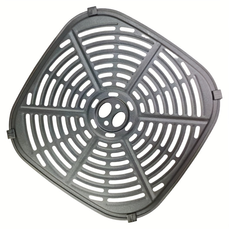 Cesta de repuesto para freidor de aire de 8,9x8,9 pulgadas (22,5x22,5 cm) - Plástico duradero, fácil de limpiar, ideal para cocinar de manera uniforme, perfecto para cocinas domésticas, accesorios para freidor de aire