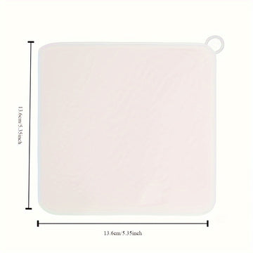 1pc Alfombrilla de Drenaje de Ducha de Silicona - Resistente a Olores, Cubierta de Suelo Fácil de Limpiar para Baño y Fregadero de Cocina