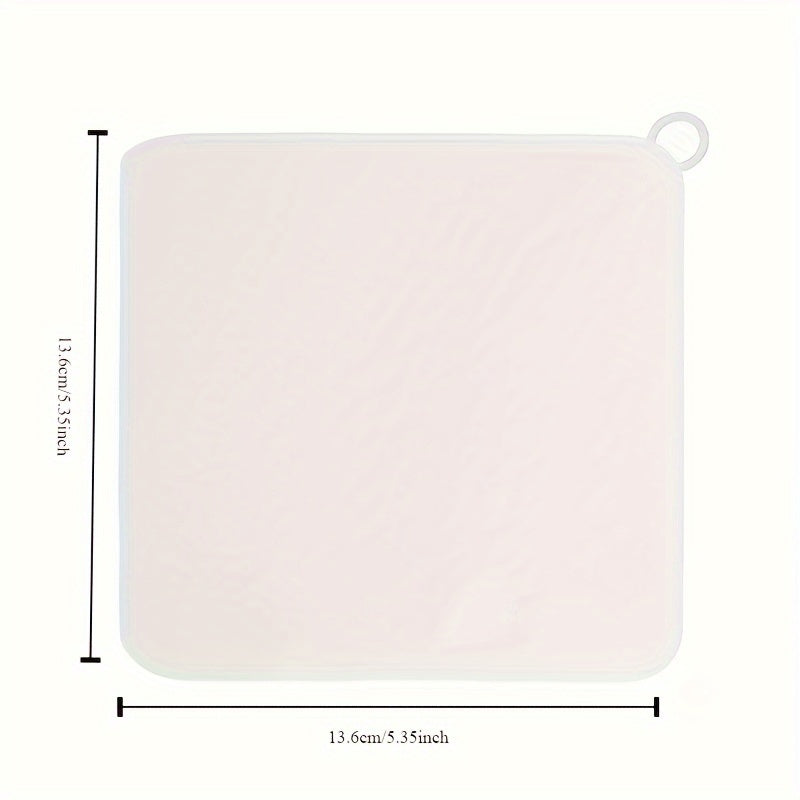 1pc Alfombrilla de Drenaje de Ducha de Silicona - Resistente a Olores, Cubierta de Suelo Fácil de Limpiar para Baño y Fregadero de Cocina