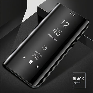 Estuche de Espejo Inteligente Compatible con for Samsung for Galaxy S25, S24, S23, S22 Plus/Ultra, Note 20, A73 5G, A56, A55, A54 5G, A36, A35, A15 - Ideal para Regalos de Cumpleaños, Halloween, Día del Padre y Día de la Madre