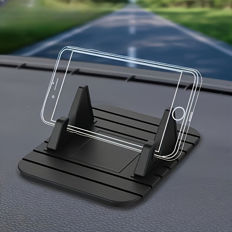 Soporte Antideslizante Universal para Teléfono de Coche, Base de Montaje para Móvil en Vehículo - 1 pieza