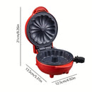 1 pieza, Hacer Waffles para el hogar, para Mini Maker de Tarta - Máquina de hornear multifuncional para el hogar con recubrimiento antiadherente, calefacción rápida para pasteles, pan y desayuno, regalo esencial de Navidad