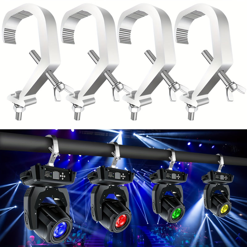 1/4/10pcs Ganchos Ajustables para Luces de Escenario Ganchos para Luces Par Ganchos para Luces de Haz