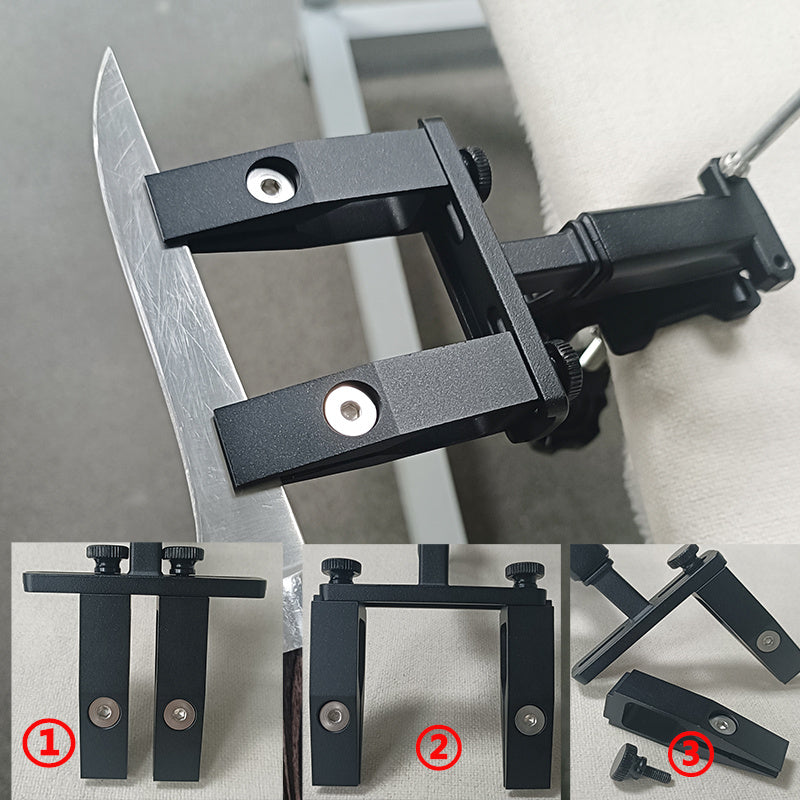 Cuchillo afilador de ángulo fijo manual XK, una herramienta conveniente para cuchillos de cocina, multifuncional para uso doméstico, dispositivo de afilado direccional profesional y rápido.