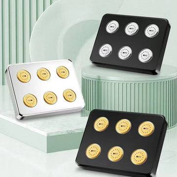 Cabeza de ducha de lluvia de lujo de gran flujo - Montaje en pared, alta presión, no necesita energía, diseño clásico cuadrado con varias opciones de aspersión para una experiencia de baño cómoda, accesorios de ducha | Accesorios de ducha modernos | Acab