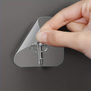 10 piezas de ganchos transparentes, ganchos de pared multiusos, potente ventosa, ganchos de pared para colgar en la cocina, baño, ganchos de utilidad