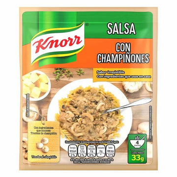MEZCLA PREP KNORR 33G SALSA/CHAMPINONES