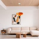 Lámpara colgante moderna de mediados del siglo con diseño de sombra en el techo, estilo náutico adecuado para comedor, isla de cocina, sala de estar, dormitorio, pasillo, hotel y otros iluminados comerciales 85V-265V