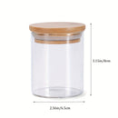 Juego de 12 Piezas con Tapa Selladora de Bambú y Etiqueta, Contenedores Grandes para Almacenamiento de Granos Comestibles Adecuados para Cocina Doméstica, Té, Café, Harina y Cereales