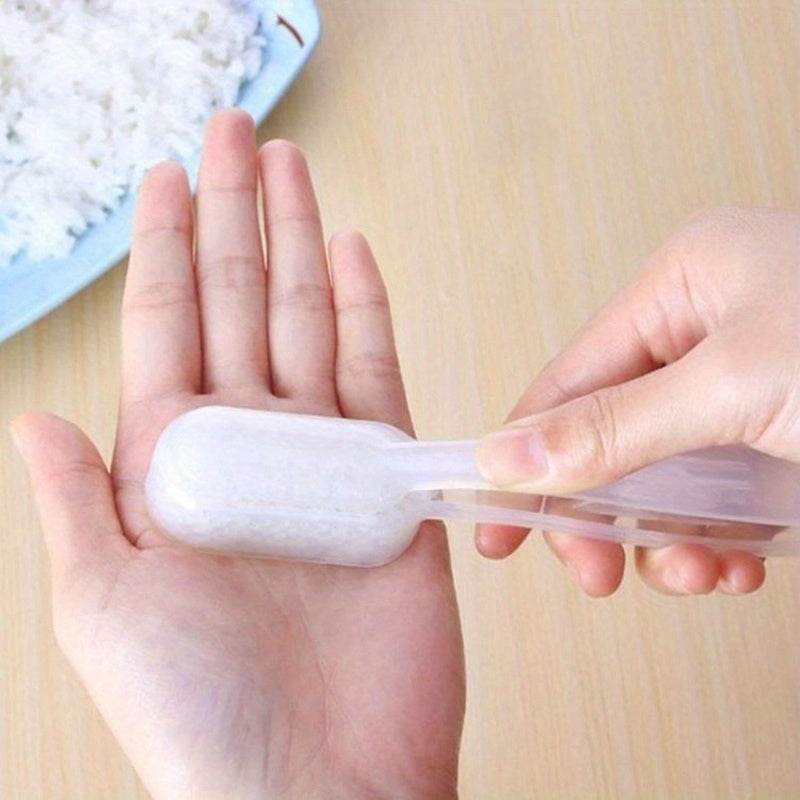 1pc Molde para Bolas de Arroz y Sushi de Fácil Agarre - Fabricante de Cocina Japonesa de Plástico Duradero para Formas Perfectas, Ideal para Cajas Bento y Noches de Sushi Casero, Kit para Hacer Sushi