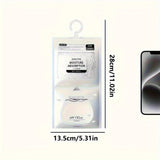 Bolsas Absorbentes Colgantes, Deshumidificador Suspendido, Secante, Perfecto para Armarios y Baños. Bolsa absorbente diseñada específicamente para suspensión. Apto para Dormitorios