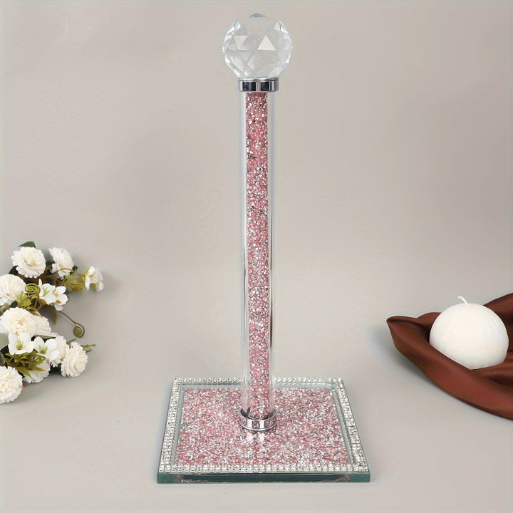 1 Pieza, Soporte De Papel De Lujo Para Toallas, Soporte De Tejidos Para Encimera, Estante De Almacenamiento De Tejidos, Decoración Del Hogar, Accesorios De Baño, Almacenamiento Y Organización Del Baño