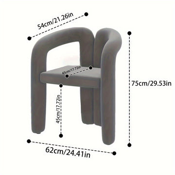 Envío de 1 pieza Silla de Maquillaje Moderna Nueva para el Día de la Madre 2025, Taburete Cambiador de Zapatos, Taburete de Tocador Simples para Dormitorio, Silla de Comedor Estilo Lujo Ligero para el Hogar, Adornos Navideños