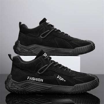 Zapatillas de Correr Retro para Hombre - Transpirables, Antideslizantes, con Cordones para Uso Exterior y Casual