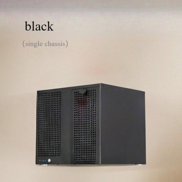 El último chasis de NAS de clase empresarial de 8 ranuras - con placa base + expansión de PCIe de altura completa, fuente de alimentación + diseño de placa base MA