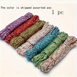 Cuerda de nailon para tendedero de 10 m - Multiusos, gruesa, antideslizante, resistente al viento, para secar ropa, mantas y prendas de vestir.