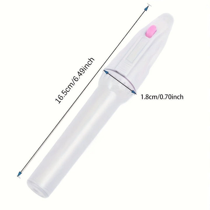 Amoladora y Pulidora de Uñas Eléctrica Portátil - 20000 RPM con Batería Inalámbrica, 5 Cabezales Intercambiables para Manicura, Pedicura, Eliminación de Cutículas en Beige Claro, Diseño Elegante, Accesorios Versátiles