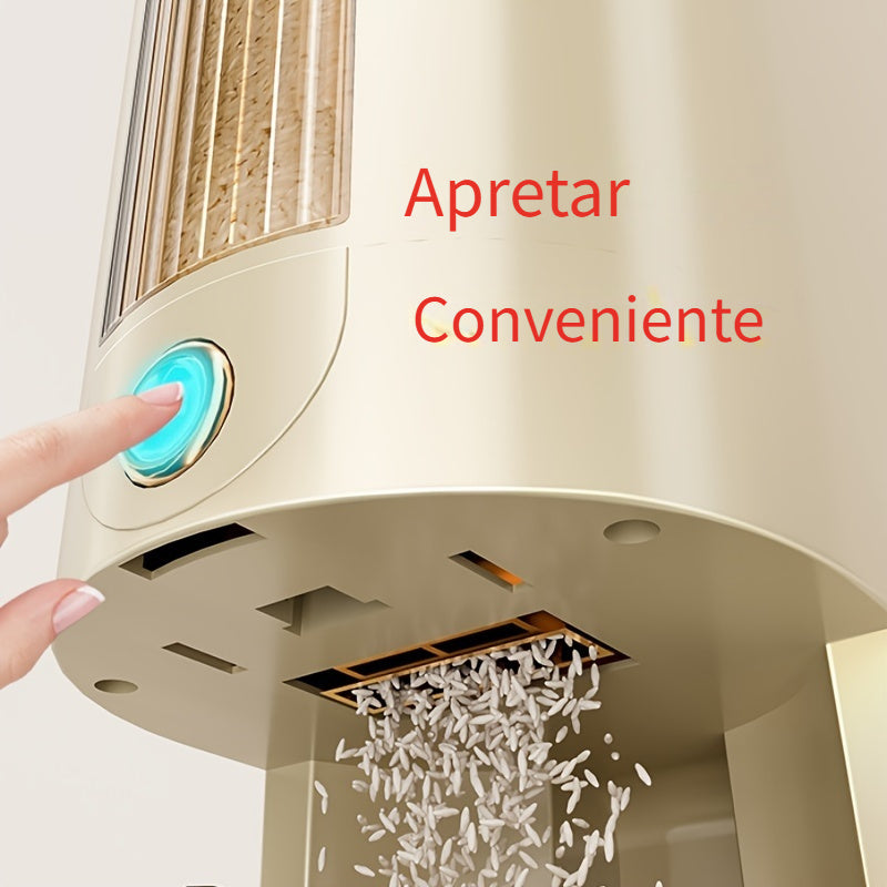 Dispensador De Arroz Hermético Premium, Gran Capacidad, A Prueba De Humedad Y Resistente A Insectos, Contenedor De Almacenamiento De Alimentos Para La Organización De La Cocina