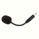 Mini 3.5mm Jack Microfono Flexible de Capacitancia para Teléfono Móvil, PC, Portátil, Laptop, Notebook - Negro, 1.8 pulgadas x 1.8 pulgadas, Alta Sensibilidad, No Requiere Batería, Microfono Portátil para Teléfono, PC, Laptop, Notebook, Diseño Compacto,