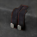 1 pieza de fundas de respaldo de asiento de coche de cuero sintético con ganchos metálicos ocultos - Accesorio interior elegante para todos los vehículos, disponible en beige, negro y marrón, accesorio interior | Interior moderno | Material duradero