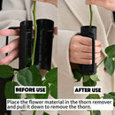 Despuntador de Espinas y Hojas Ergonómico - Herramienta Manual para Limpiar Tallos de Rosas, Jardinería y Arreglos Florales - Diseño Clásico con Mango Fácil de Agarrar, Uso Profesional y Doméstico