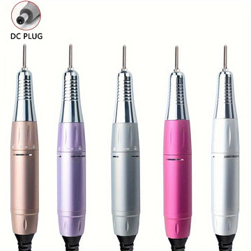 Lima de uñas eléctrica profesional, 35,000 RPM, accesorio de pulido de lima de mano, taladro de manicura para arte de uñas y belleza.