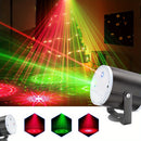 Luz de Fiesta con Alimentación USB y 2 Lentes - Control Remoto, Efectos de Sonido y Gobo para DJ, Discoteca, Escenario, Proyector Estroboscópico - Perfecta para Navidad, San Valentín, Cumpleaños, Boda, Decoración de Bar KTV, Ideal para Navidad