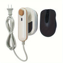 Compacto y fácil de viajar, vaporizador de ropa portátil 3-en-1 con calentamiento rápido, diseño plegable de 180°, funciones de vapor y prensado dobles, alimentación de 12V/220V, enchufe de EE. UU. - Ideal para uso en casa y universidad, vaporizador efic