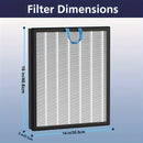 Filtro de Repuesto para Purificador de Aire LEVOIT Vital 200S - Filtro de Alta Eficiencia 3-en-1 para Alergia a Mascotas, Compatible con Modelos LEVOIT Vital 200S, Vital 200S-RF-PA, Diseño de Plástico Blanco para un Rendimiento Óptimo