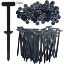 20/50 piezas de hebilla de cable de nailon - Hebilla de plástico multiusos de liberación rápida para reparaciones de coches, cableado eléctrico, mejoras del hogar y proyectos DIY - Duraderas, confiables, fáciles de usar, accesorios de reparación de coche