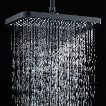 1 Pieza, Cabezal De Ducha Fijo De Gran Caudal, Cabezal De Ducha Grande A Presión, Accesorios De Baño, Accesorios De Baño, De 13,5"