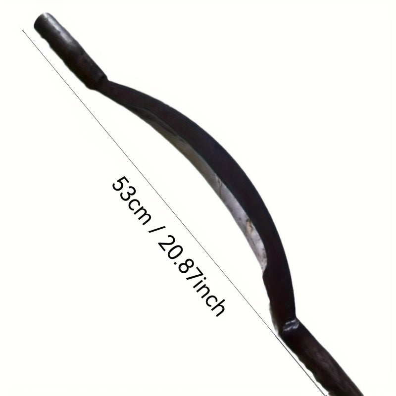 Raspador de Corteza Manual Resistente - con Hoja Curva Afilada, Mango Antideslizante para Jardinería y Paisajismo, Construcción en Acero al Manganeso para Podar Árboles, Preparación del Suelo, Pelado de Corteza - Herramienta Profesional y Doméstica, Dise