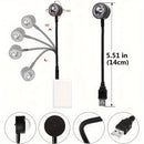 Lámpara de Proyección de Efecto Mágico de Ritmo Musical USB para Escenario, Luz de Disco LED para Fiestas