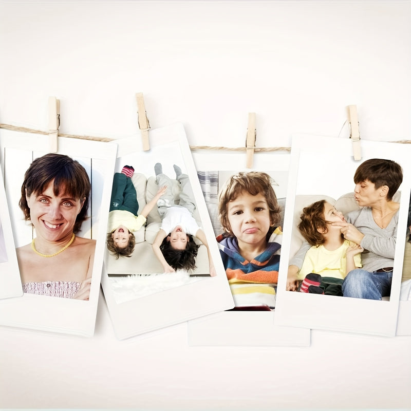 100 Piezas, Mini Pinzas Para La Ropa Para Fotos, Pequeñas Pinzas Para La Ropa De Madera Natural, Mini Pinzas Para Fotos Pequeñas Para Manualidades, Arte, Cócteles