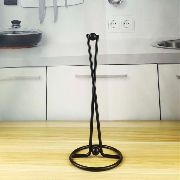 Soporte Para Toallas De Papel De Hierro, Soporte Para Rollo De Papel De Mesa De Hierro, Soporte Para Toallas De Papel Multifuncional Para Cocina Y Comedor, Estante De Almacenamiento Multifuncional