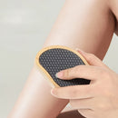 2 en 1, limpiador de pies y piedra pómez de doble cara - No necesita electricidad, herramienta de cuidado de pies sin fragancia para un brillo suave y claro, eliminación, pedicura profesional en casa, herramientas de cuidado de pies, diseño elegante, plá