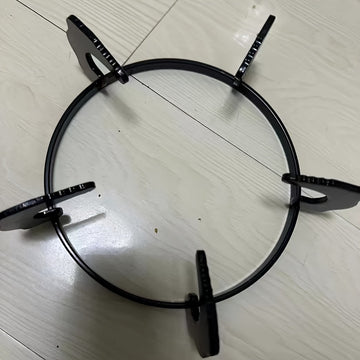 Rejilla para Estufa de Gas de Hierro Fundido - Antideslizante, Accesorio Rectangular para Cocina Doméstica