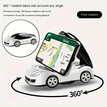 Car Model Phone Stand Bracket Foldable Car Dashboard Phone Holder 360° Rotation Universal Mobile Phone Holder Car Accessories,Car Phone Holder,Foldable Car Phone Mount Silicone Car Pad Mat for Various Car Dashboards Phone Holder can 360 °Rotating and All